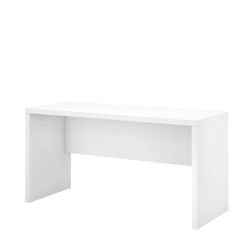 60-inch credenzabureau met laminaatafwerking