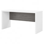 60-inch credenzabureau met laminaatafwerking