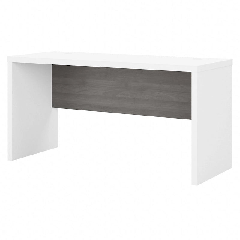 60-inch credenzabureau met laminaatafwerking
