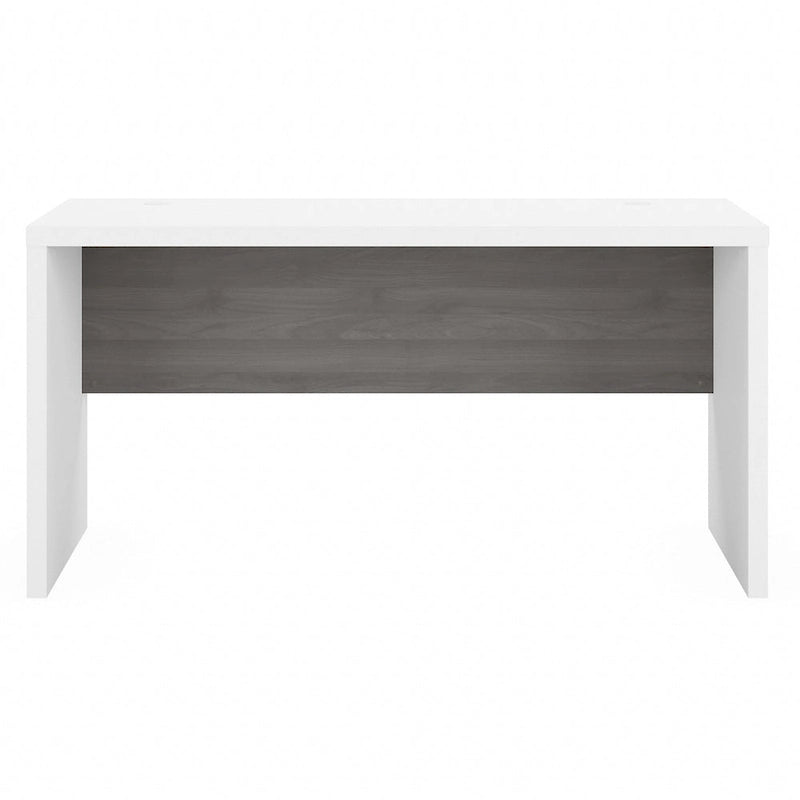 60-inch credenzabureau met laminaatafwerking