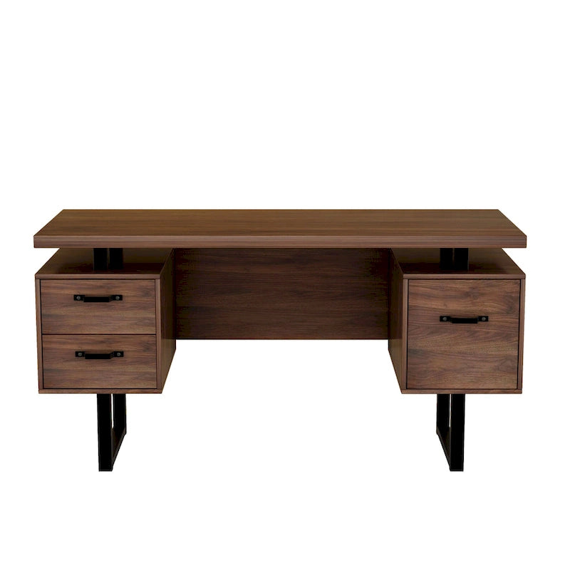 59-inch computerbureau met 3 lades