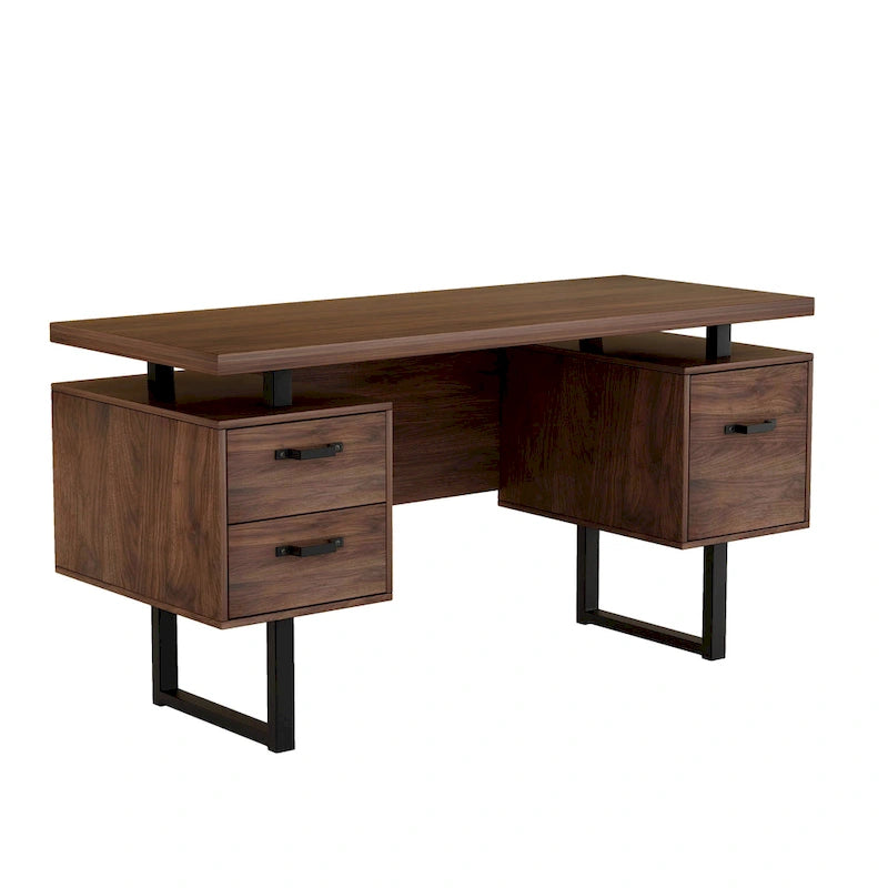 59-inch computerbureau met 3 lades