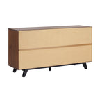 Moderne massief houten ladekast met 6 laden