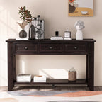 Accent opbergkast dressoir met metalen handgrepen