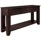 Accent opbergkast dressoir met metalen handgrepen