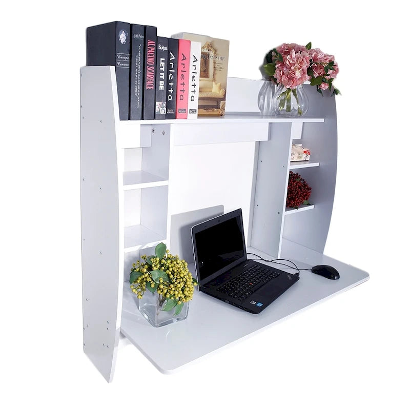 Wandzwevend computerbureau, 39 inch