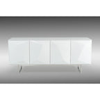 Wit dressoir met soft-close deuren