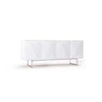 Wit dressoir met soft-close deuren