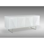 Wit dressoir met soft-close deuren