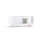 Wit dressoir met soft-close deuren