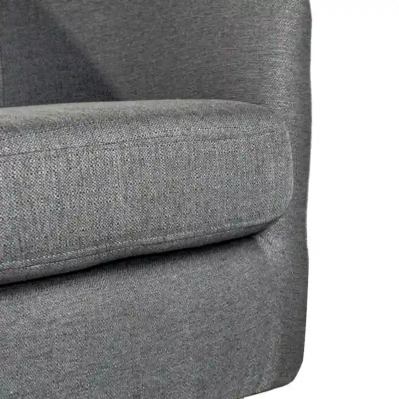 Draaibare Fauteuil met Vinyl Ommantelde Voet