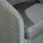 Draaibare Fauteuil met Vinyl Ommantelde Voet