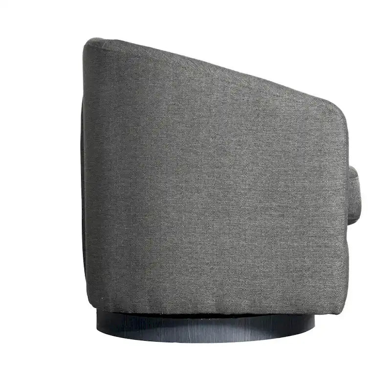 Draaibare Fauteuil met Vinyl Ommantelde Voet