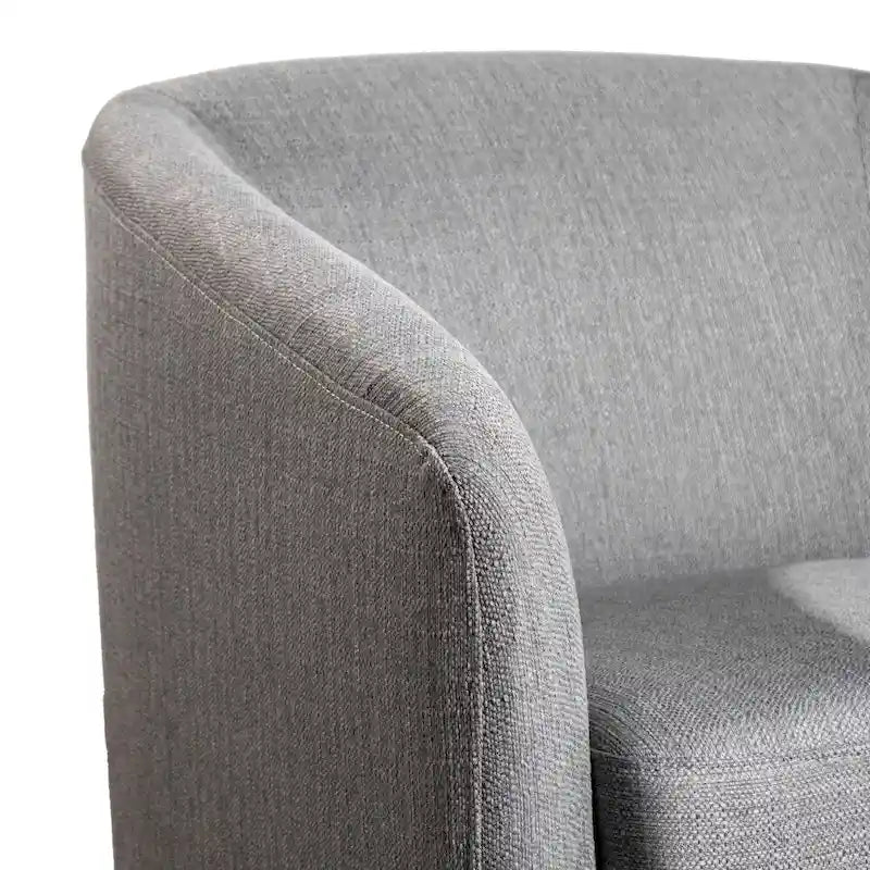 Draaibare Fauteuil met Vinyl Ommantelde Voet