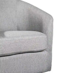 Draaibare Fauteuil met Vinyl Ommantelde Voet