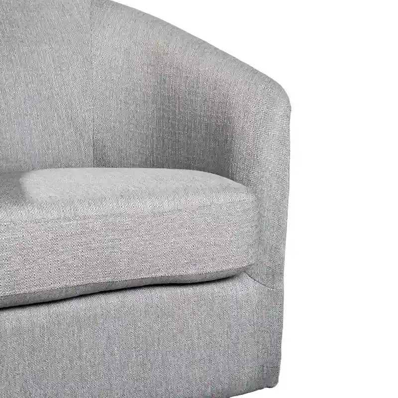 Draaibare Fauteuil met Vinyl Ommantelde Voet