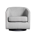 Draaibare Fauteuil met Vinyl Ommantelde Voet