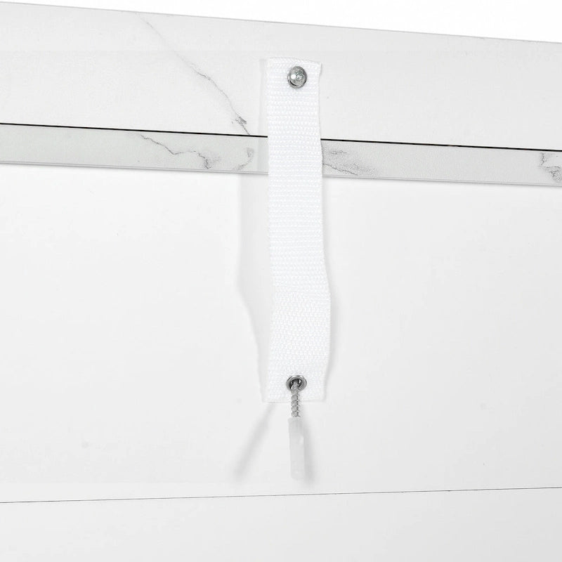 Boven toilet opbergkast met 2 lades en planken