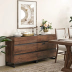 Dressoir met 6 laden en verborgen handgrepen
