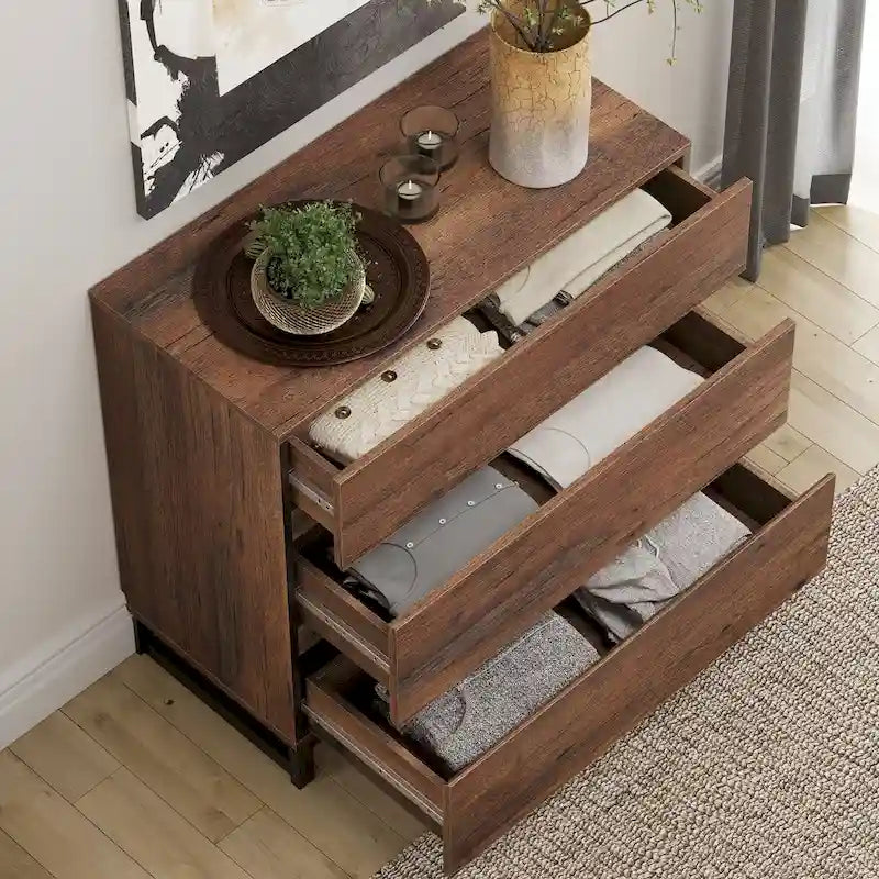 Dressoir met 6 laden en verborgen handgrepen