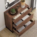 Dressoir met 6 laden en verborgen handgrepen