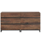 Dressoir met 6 laden en verborgen handgrepen