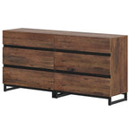 Dressoir met 6 laden en verborgen handgrepen