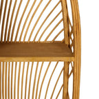 Arch Rattan Boheemse Wandplank met Meerdere Niveaus - 28H x 16,5B x 6D