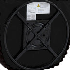 2-pack corduroy draaibare ronde accentstoel