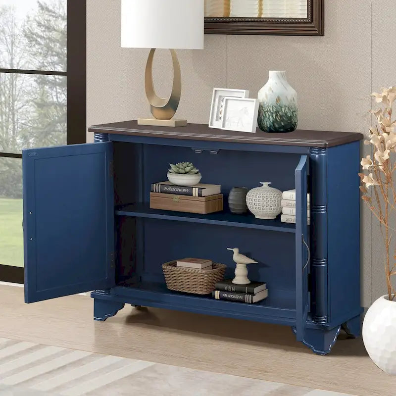 40-inch consoletafel met verstelbare plank
