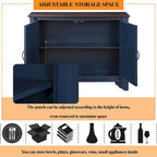40-inch consoletafel met verstelbare plank
